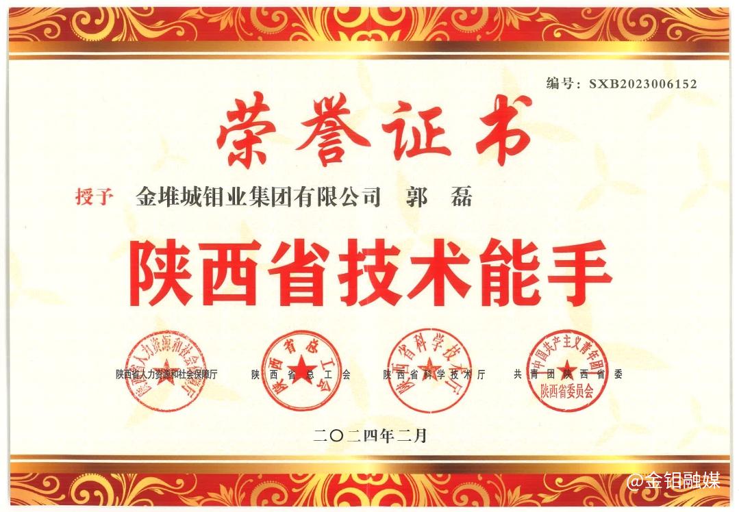 20240927-郭磊榮獲“陜西省技術(shù)能手”榮譽(yù)稱號(hào)照片1.png